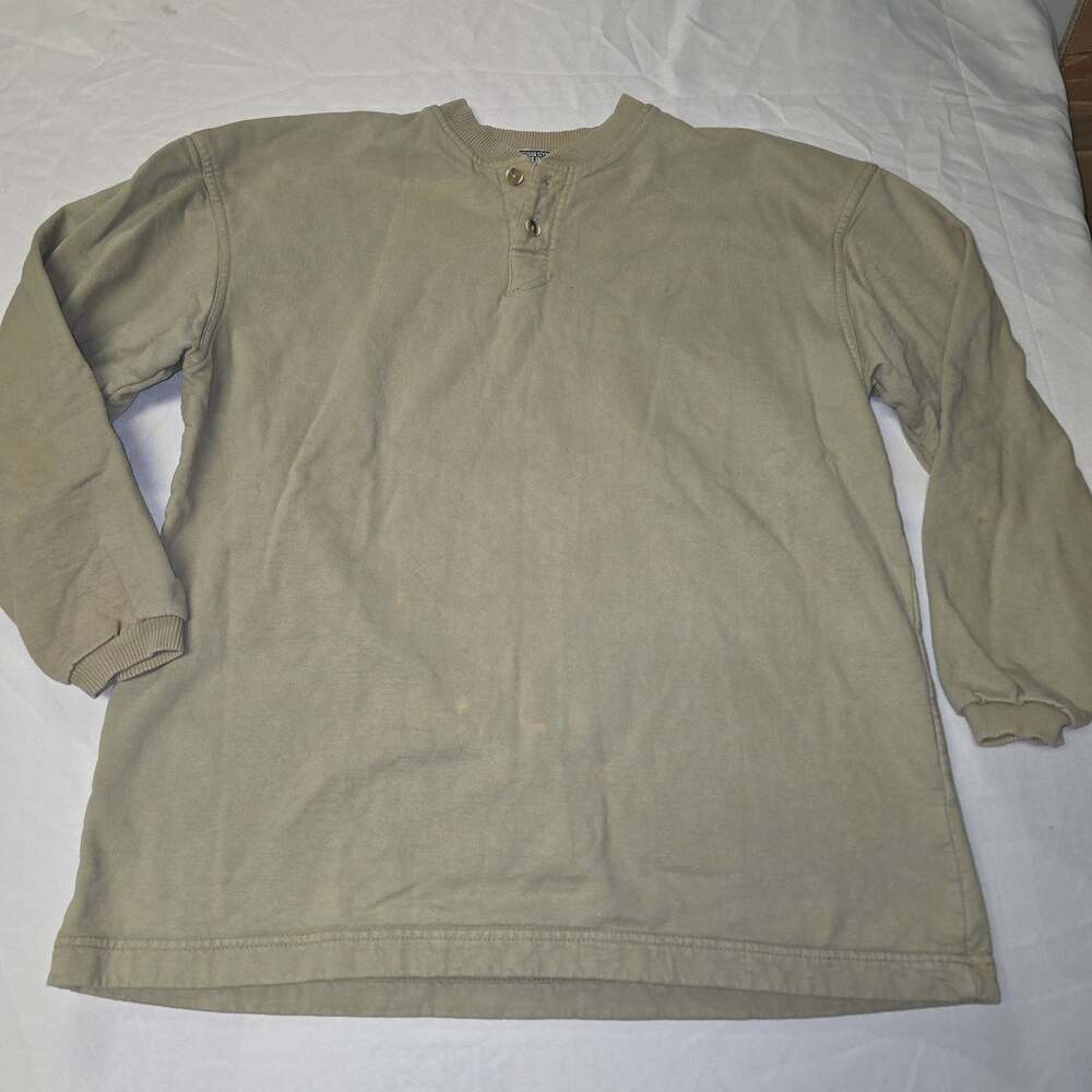Vintage McIntosh & Seymour Rugby Henley Shirt Medium USA Made